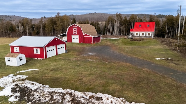 aerial view