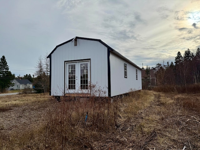 view of property exterior