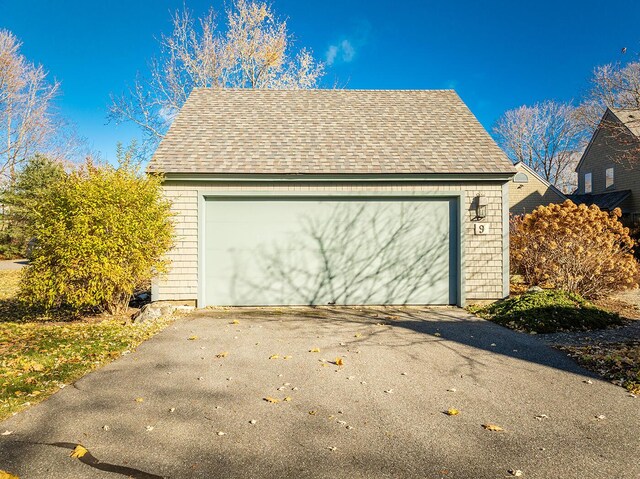 9 Jameson Point Rd Unit 10, Rockland, ME 04841 - garage with asphalt driveway