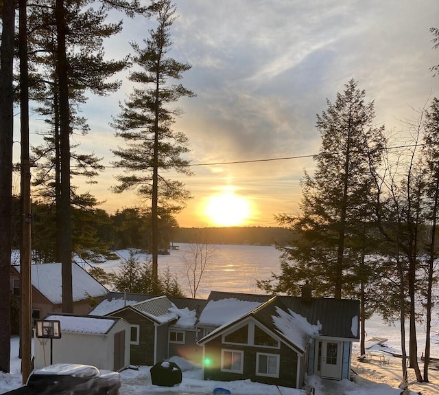 47 Fickett Dr, Litchfield, ME 04350 - water view