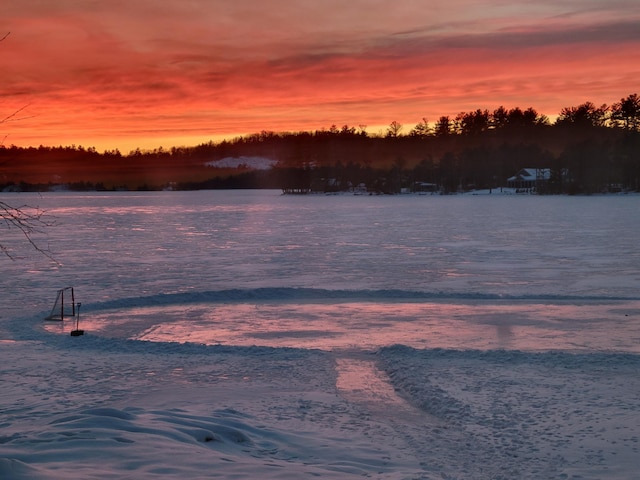 47 Fickett Dr, Litchfield, ME 04350 - water view
