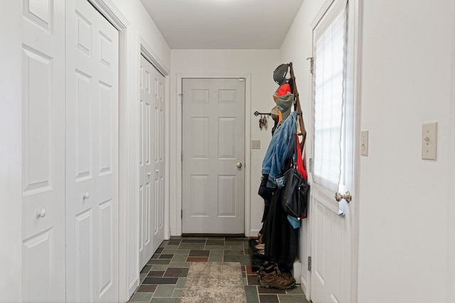 view of doorway to outside