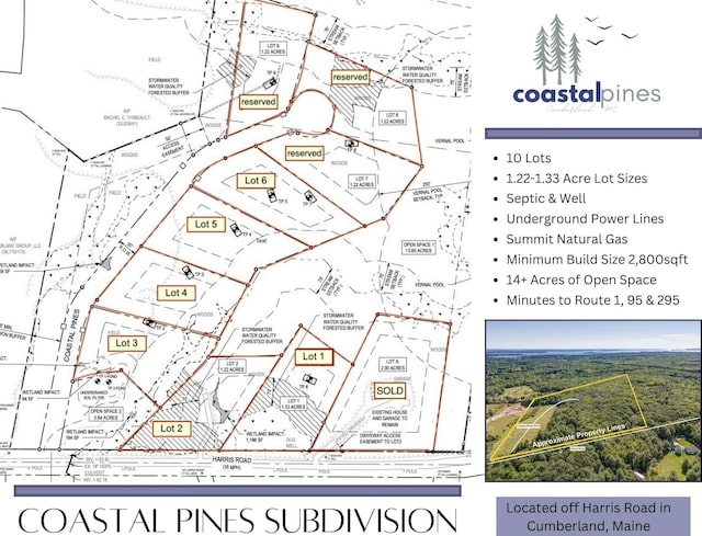 TBD Harris Rd, Cumberland ME, 04021 land for sale