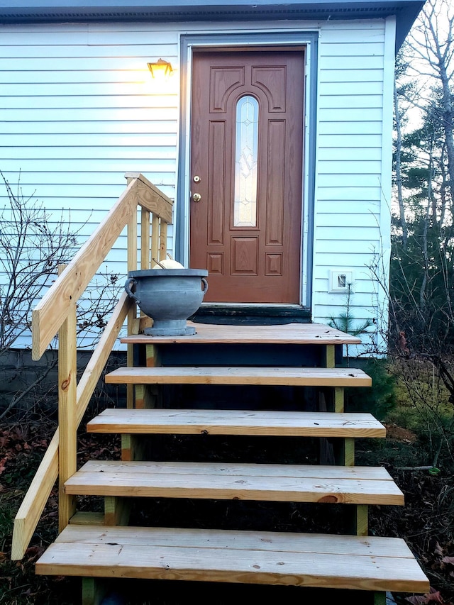 599 Plains Rd, Hollis, ME 04042 - view of exterior entry