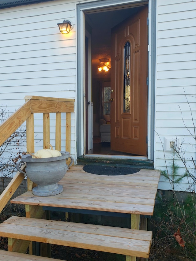 599 Plains Rd, Hollis, ME 04042 - view of entrance to property