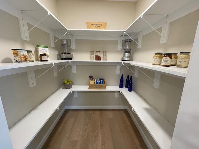 view of pantry