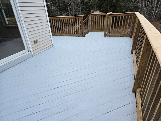 view of deck