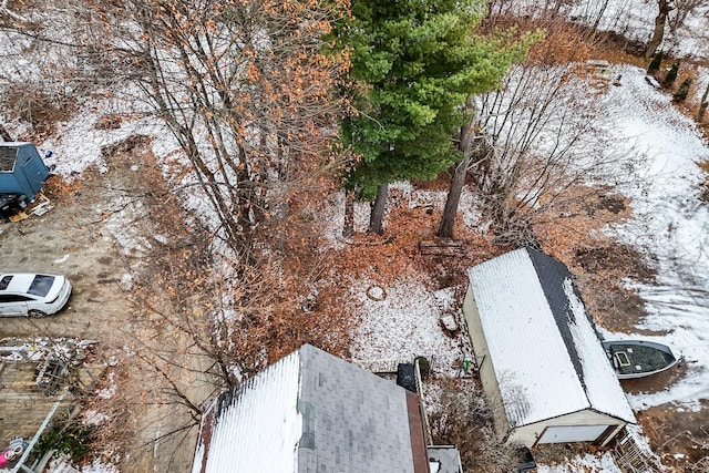 363 Broadway, Bangor, ME 04401 - view of snowy aerial view