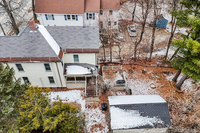 363 Broadway, Bangor, ME 04401 - view from above of property