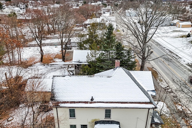 363 Broadway, Bangor, ME 04401 - view of snowy aerial view