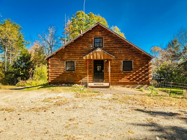 view of cabin