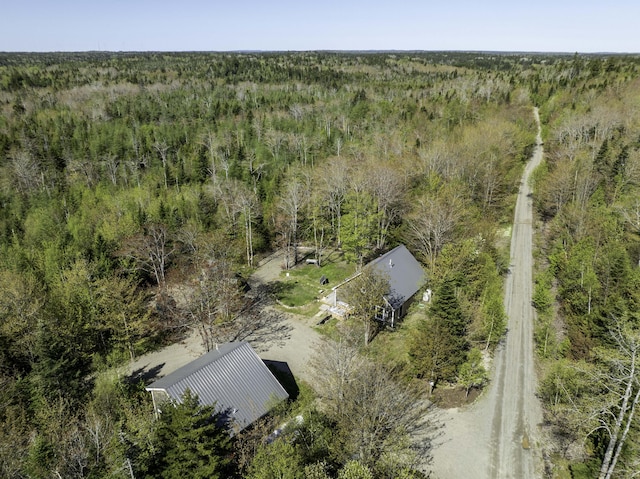 10 Bog Brook Way, Cutler, ME 04626 - view of subject property featuring a forest