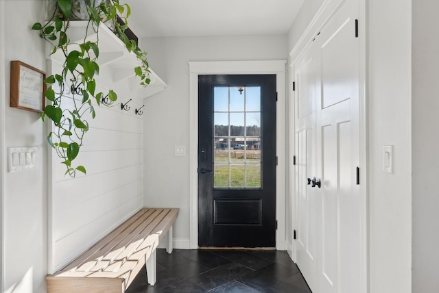 view of mudroom