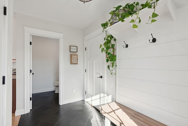 view of mudroom