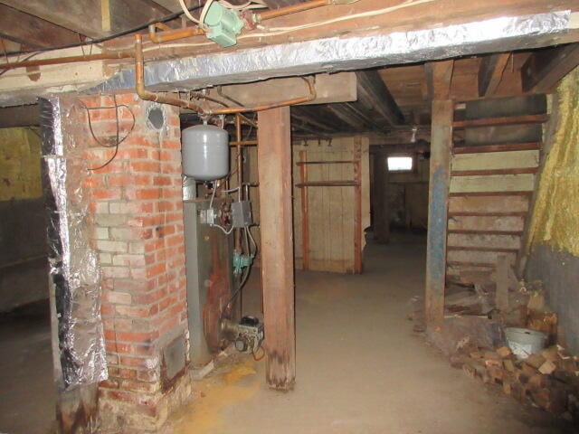 view of basement