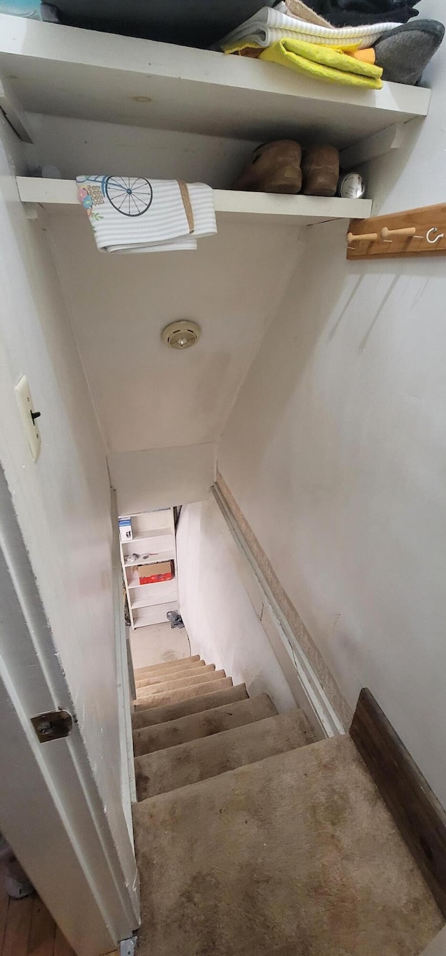 28 Maine Ave, Millinocket, ME 04462 - view of stairs