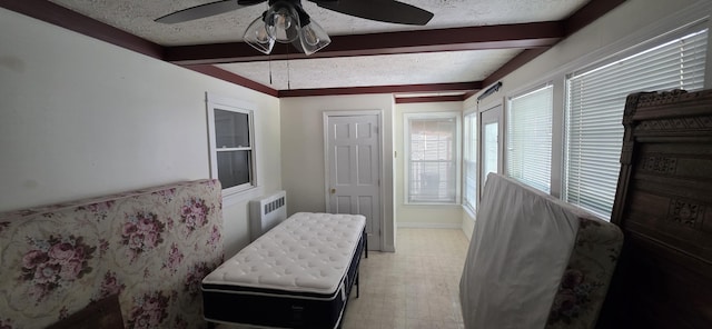 28 Maine Ave, Millinocket, ME 04462 - sunroom / solarium with beamed ceiling and radiator