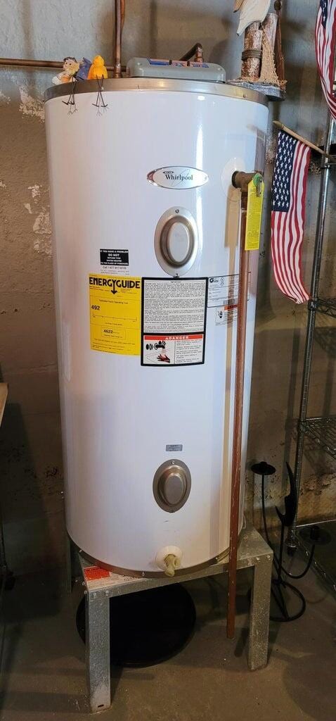 utilities with gas water heater