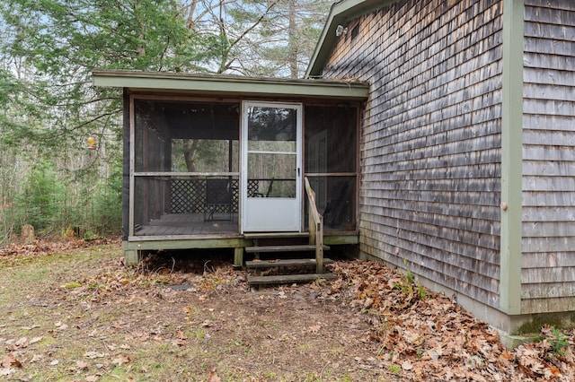 view of property entrance