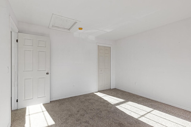 empty room with light carpet