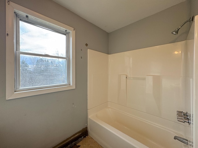 bathroom featuring shower / bathing tub combination