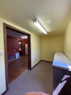 interior space featuring hardwood / wood-style flooring