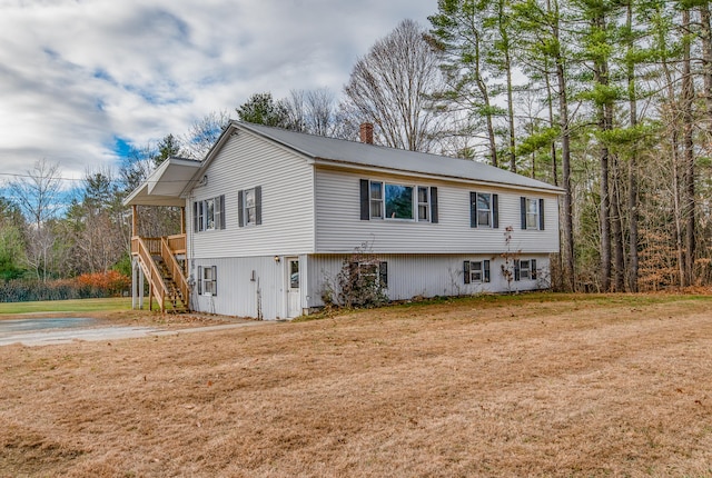 view of front of house