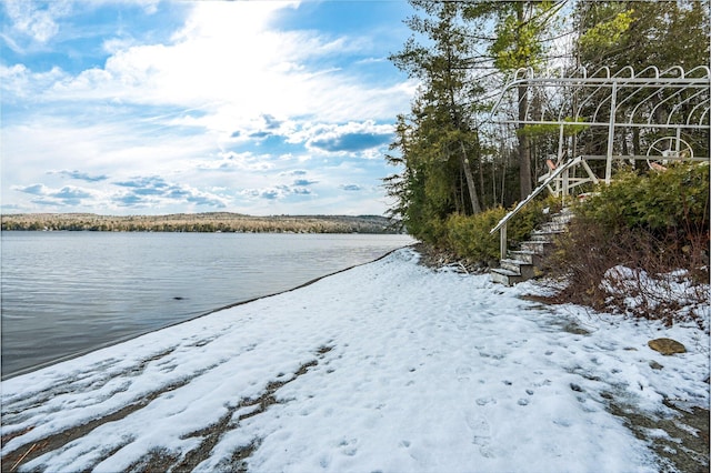 property view of water