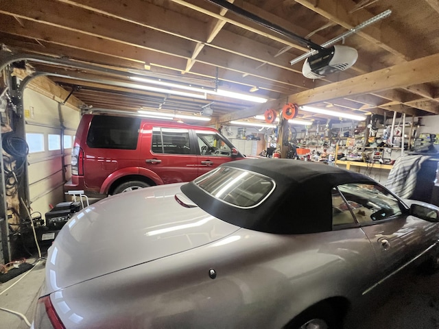 45 Douglas Dr, Newport, ME 04953 - garage featuring a garage door opener