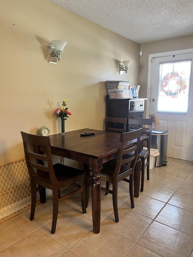 45 Douglas Dr, Newport, ME 04953 - dining room featuring light tile patterned floors and a textured ceiling