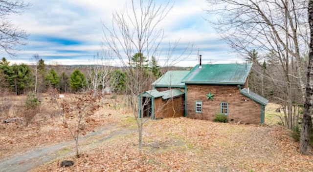 20 Monument Rd, Abbot, ME 04406 - view of yard featuring a barn and an outbuilding