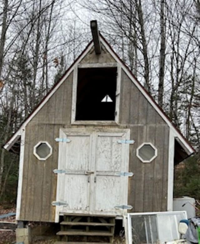 20 Monument Rd, Abbot, ME 04406 - view of shed