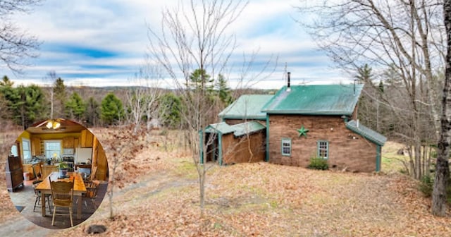 20 Monument Rd, Abbot, ME 04406 - view of yard featuring an outbuilding