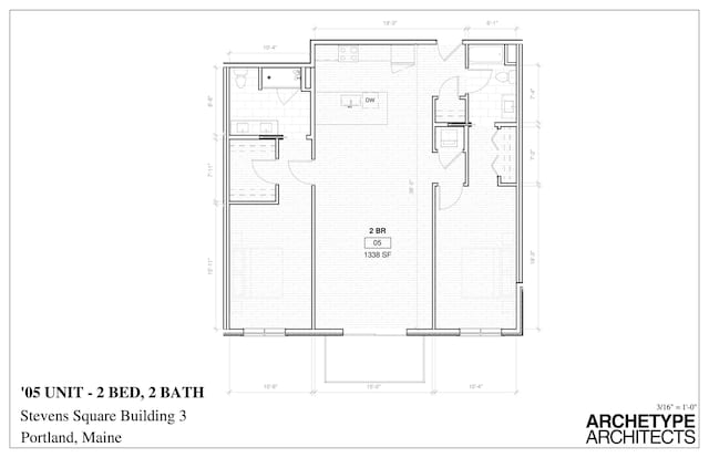 75 Mcauley Way Unit 505, Portland, ME 04103 - view of property floor plan