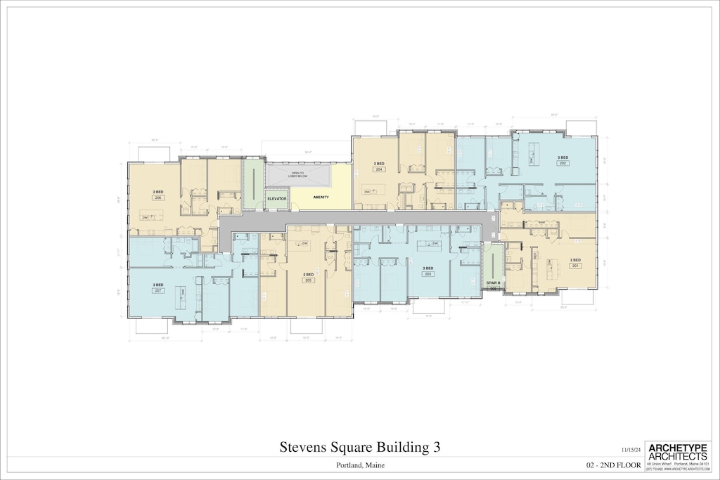 75 Mcauley Way Unit 206, Portland, ME 04103 - view of home floor plan