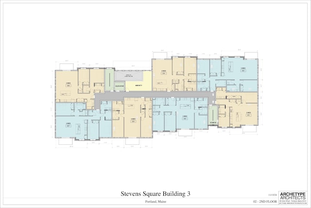 75 Mcauley Way Unit 206, Portland, ME 04103 - view of home floor plan