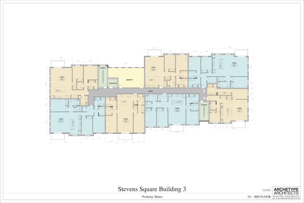 75 Mcauley Way Unit 304, Portland, ME 04103 - view of room layout