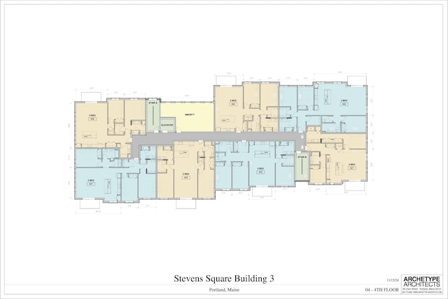 75 Mcauley Way Unit 403, Portland, ME 04103 - view of floor plan / room layout
