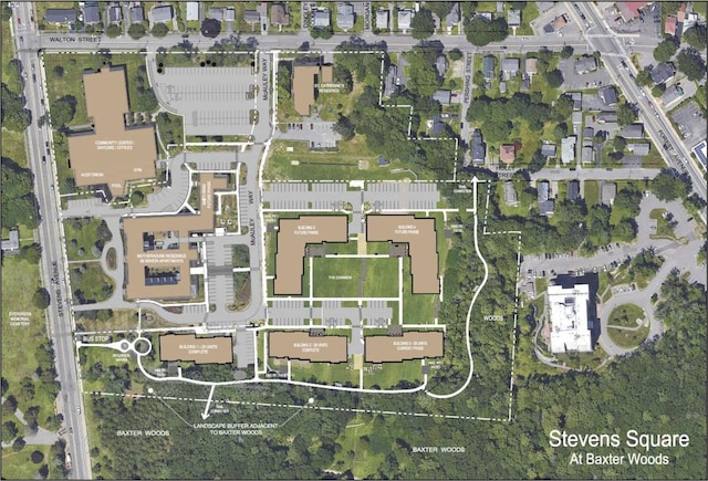 75 Mcauley Way Unit 403, Portland, ME 04103 - map of property location with property boundaries highlighted
