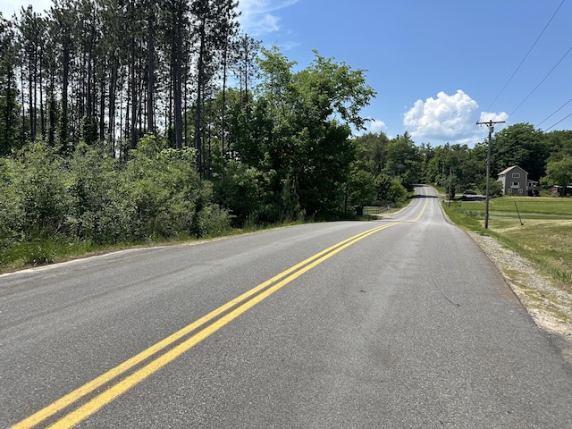 view of road