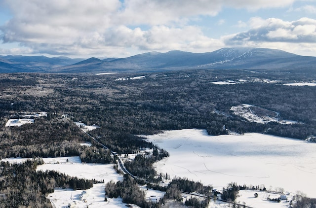 view of mountain feature