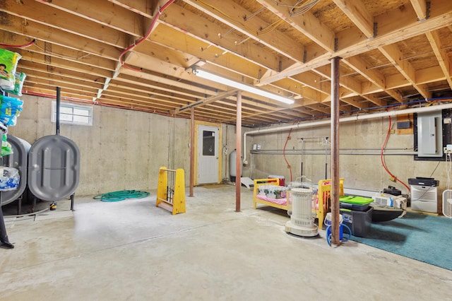 17 Saddleback Vw, Rangeley, ME 04970 - below grade area with oil tank and electric panel