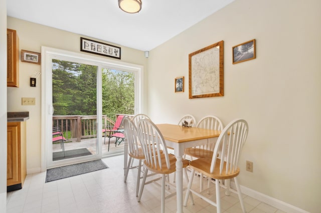 17 Saddleback Vw, Rangeley, ME 04970 - dining room with baseboards