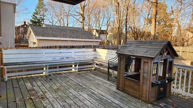 view of deck