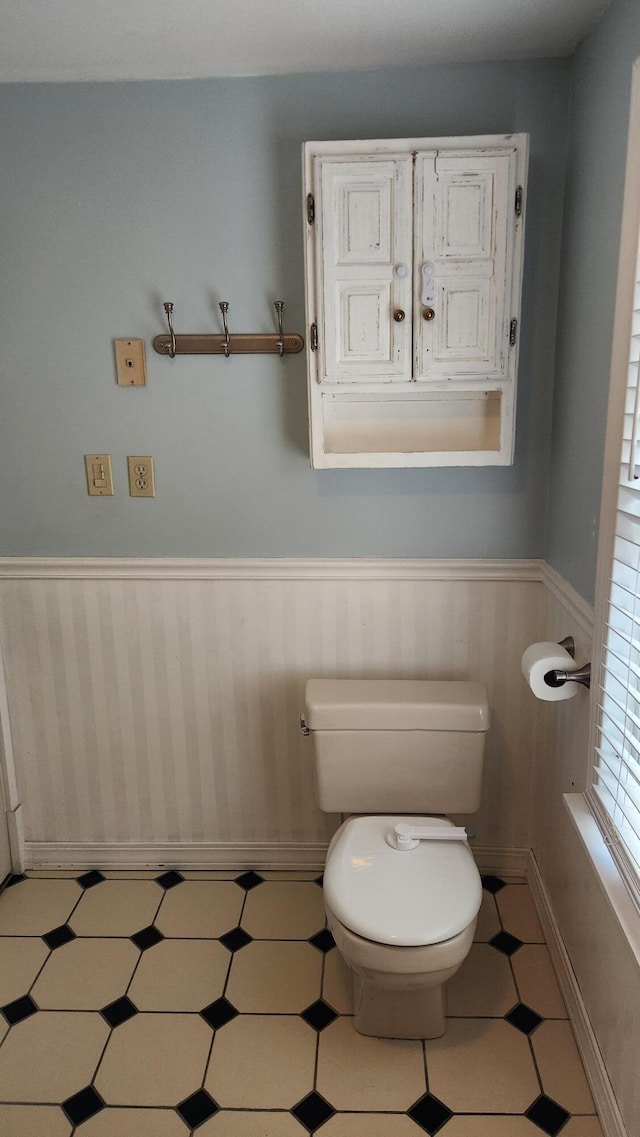 bathroom with toilet