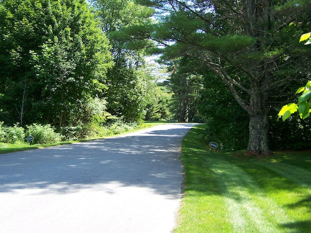 view of road