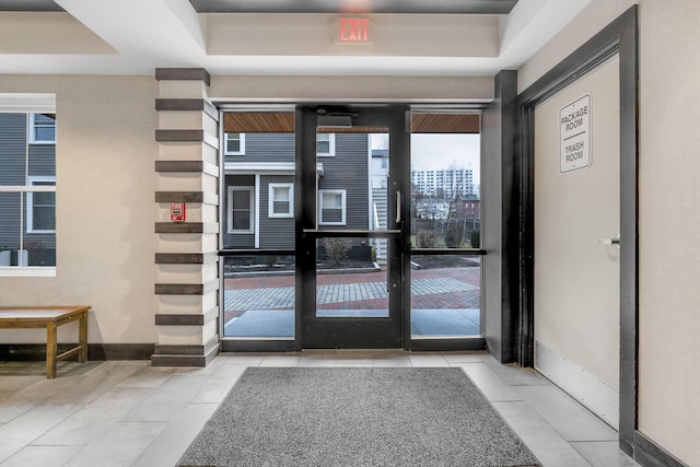 view of building lobby