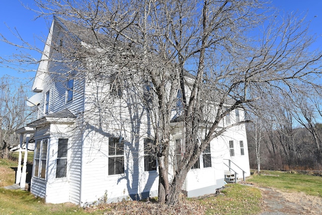 view of side of home