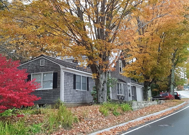 view of side of home