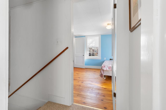 interior space featuring light hardwood / wood-style floors